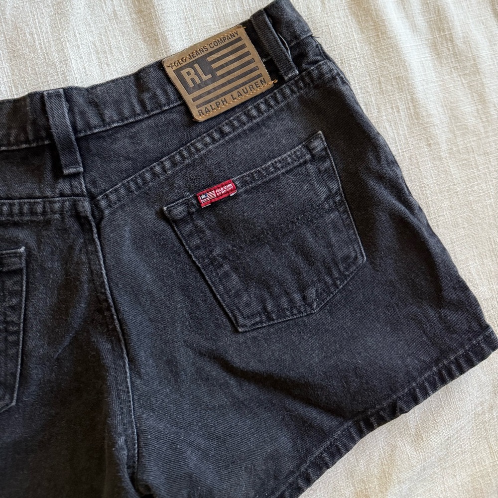 Ralph Lauren Charcoal Denim Shorts